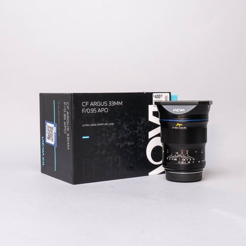 thumbnail-0 for Venus Optics Laowa Argus 33mm f/0.95 CF APO Lens FUJI X - Open Box