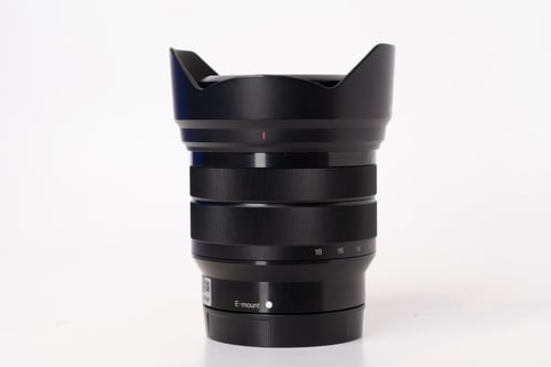 thumbnail-3 for Sony E 10-18mm F/4 OSS Lens w/ Hood, Box, and B+W UV