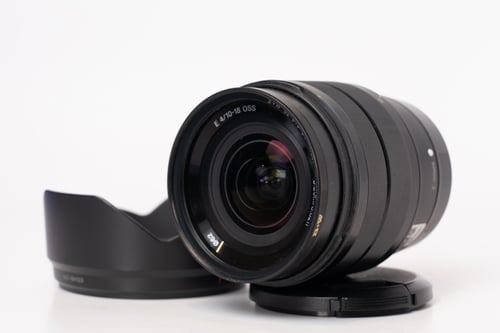 thumbnail-4 for Sony E 10-18mm F/4 OSS Lens w/ Hood, Box, and B+W UV