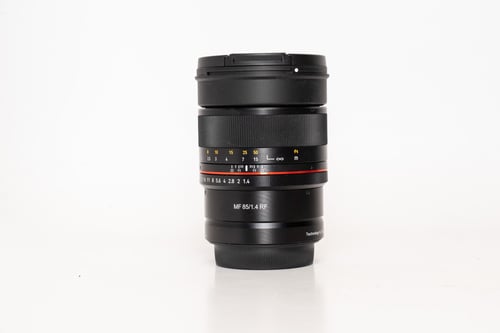 thumbnail-1 for Rokinon 85mm f/1.4 Lens w/Hood for Canon RF (Manual Focus)