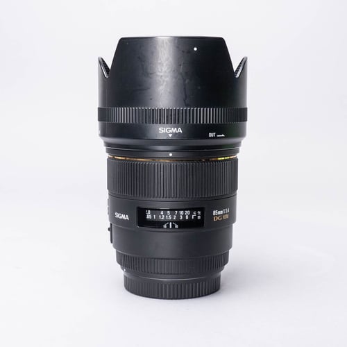 thumbnail-0 for Sigma EX 85mm f/1.4 DG HSM w/Hood for Canon EF