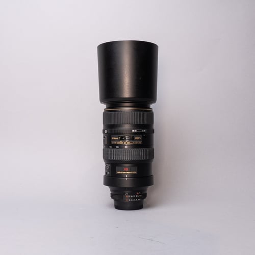 thumbnail-1 for Nikon AF 80-400mm f/4.5-5.6 D VR Lens w/Hood + Kirk Foot