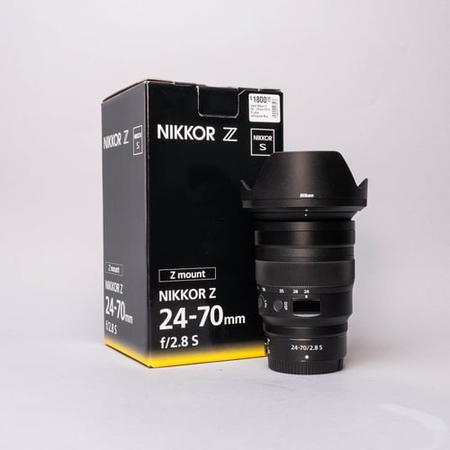 Nikon Z 24-70mm f/2.8 S Lens w/Original Box