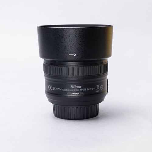 thumbnail-3 for Nikon AF-S 50mm F/1.8 G Lens w/Hood + Original Box