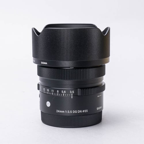 thumbnail-1 for Sigma 24mm F3.5 Contemporary DG DN for Sony E mount w/Hood + Original Box