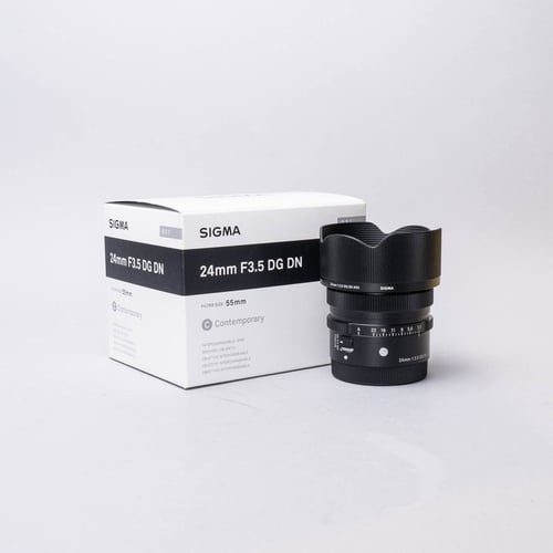 thumbnail-0 for Sigma 24mm F3.5 Contemporary DG DN for Sony E mount w/Hood + Original Box