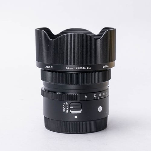 thumbnail-4 for Sigma 24mm F3.5 Contemporary DG DN for Sony E mount w/Hood + Original Box