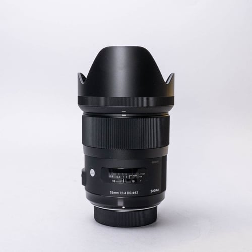 thumbnail-1 for Sigma 35mm 1.4 DG Art Series for Nikon Mount w/Hood + Original Box