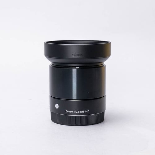 thumbnail-1 for Sigma 60mm F/2.8 DN Lens for Sony E w/Hood + Original Box
