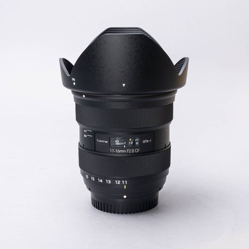 thumbnail-1 for Tokina atx-i 11-16mm F/2.8 CF Lens for Nikon F-Mount w/Hood + Original Box