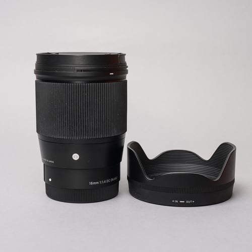 thumbnail-0 for Sigma Contemporary 16mm f/1.4 DC DN w/Hood for Sony E