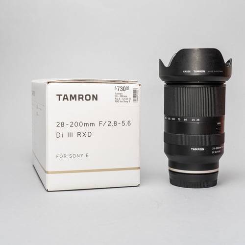 thumbnail-0 for Tamron 28-200mm f/2.8-5.6 Di III RXD Lens w/Hood + Original Box