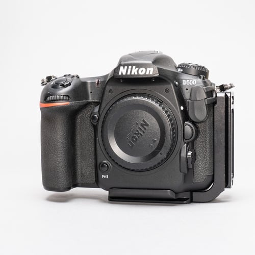 thumbnail-2 for Nikon D500 Body w/Kirk L-Bracket + Original Box
