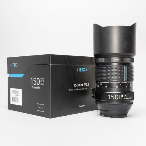 thumbnail-0 for Irix Dragonfly 150mm f/2.8 Macro Lens w/Original Box for Canon EF