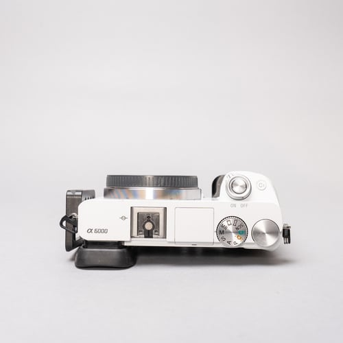 thumbnail-5 for Sony A6000 Body (White) w/L-Bracket