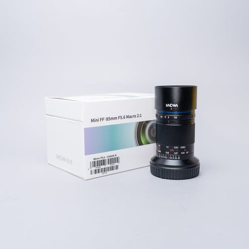 Laowa Mini FF II 85mm f/5.6 Macro for Canon RF w/Original Box