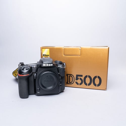 Nikon D500 Body Only w/Strap + Original Box