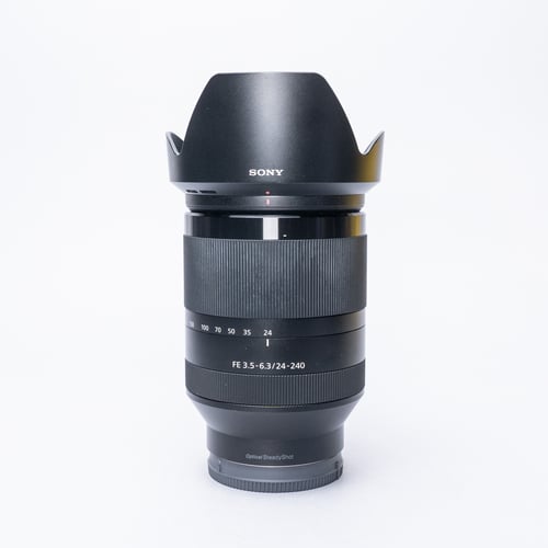 Sony FE 24-240mm f/3.5-6.3 Lens w/Hood