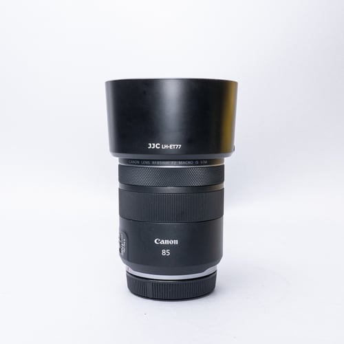 Canon RF 85mm f/2 Macro IS STM Lens w/Hood