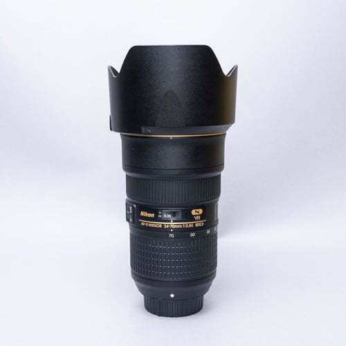 thumbnail-1 for Nikon AF-S 24-70mm 2.8E ED VR Lens w/Original Box