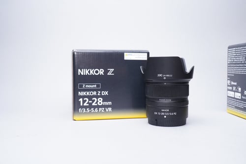 thumbnail-0 for Nikon Z DX 12-28mm f/3.5-5.6 PZ Lens w/JJC Hood