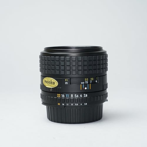 Nikon Series E 100mm f/2.8 *oil on aperture*