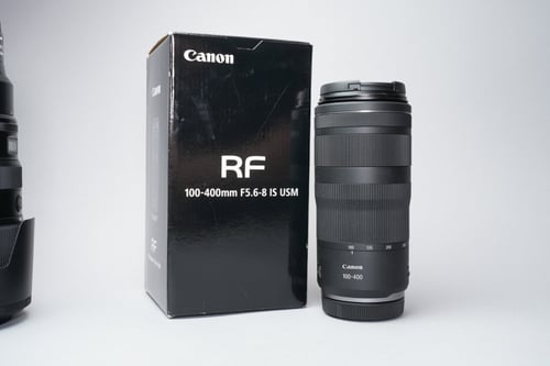 Canon RF 100-400mm F/5.6-8 IS STM w/Original Box