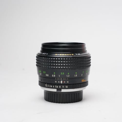 Minolta Rokkor-X 58mm f/1.2