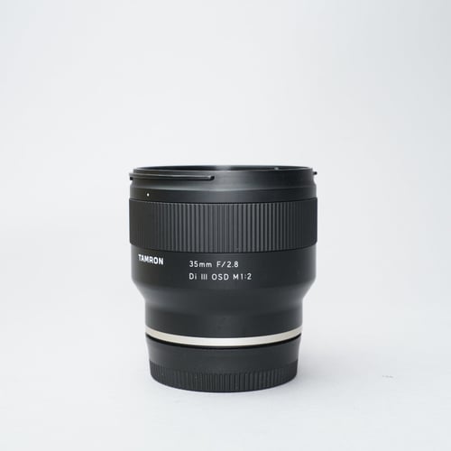 View Tamron 35mm f/2.8 Di III OSD M1:2 for Sony E-Mount Tamron 35mm f/2.8 Di III OSD M1:2 for Sony E-Mount