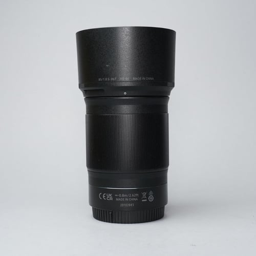 thumbnail-2 for Nikon NIKKOR Z 85mm f/1.8 S Lens w/Hood