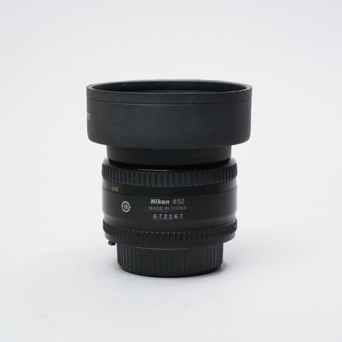 thumbnail-2 for Nikon 50mm f/1.8 D Lens w/Hood