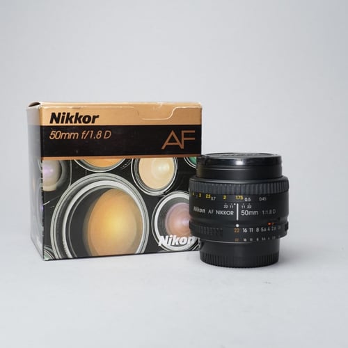 Nikon AF NIKKOR 50mm f/1.8 D