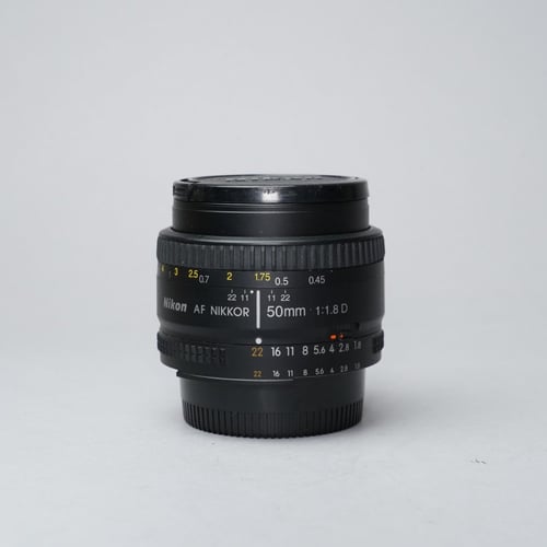 thumbnail-1 for Nikon AF NIKKOR 50mm f/1.8 D