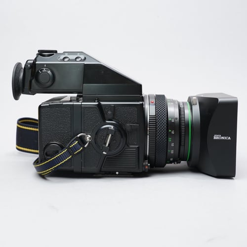 thumbnail-3 for Bronica ETRSI w/ 75mm F/2.8 w/ AE-III Finder, WLF, Grip & 120 Back