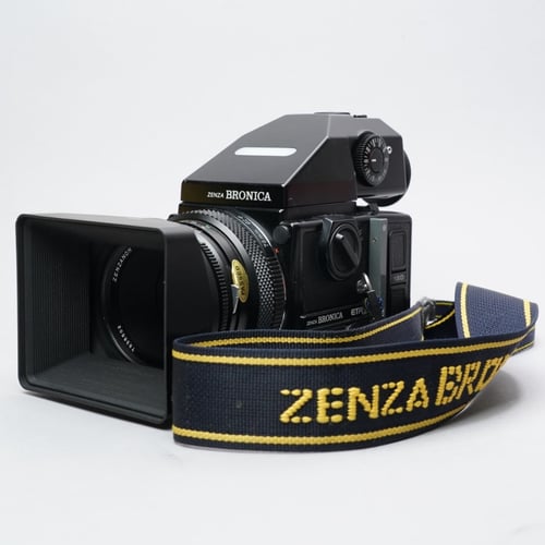 Bronica ETRSI w/ 75mm F/2.8 w/ AE-III Finder, WLF, Grip & 120 Back