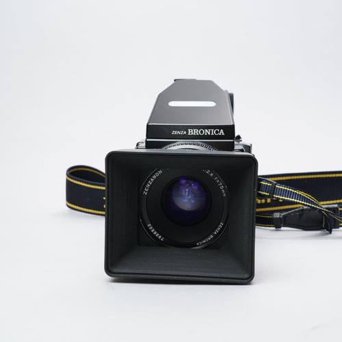 thumbnail-2 for Bronica ETRSI w/ 75mm F/2.8 w/ AE-III Finder, WLF, Grip & 120 Back