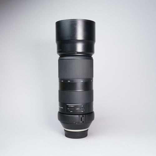 Tamron 100-400mm F/4.5-6.3 Lens w/Hood for Nikon F