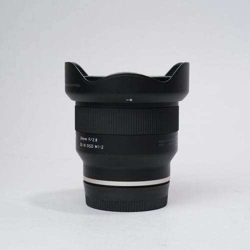 thumbnail-1 for Tamron 24mm f/2.8 Di III OSD M1:2 Lens w/Hood for Sony E