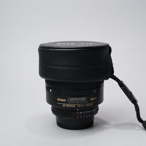 View Nikon Nikkor 14mm f/2.8D AF ED Nikon Nikkor 14mm f/2.8D AF ED