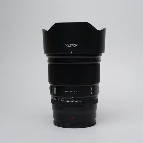 Viltrox 75mm F/1.2 Lens w/Hood for Nikon Z