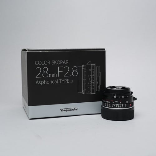 Voitglander 28mm F/2.8 Type II for Leica M w/Original Box
