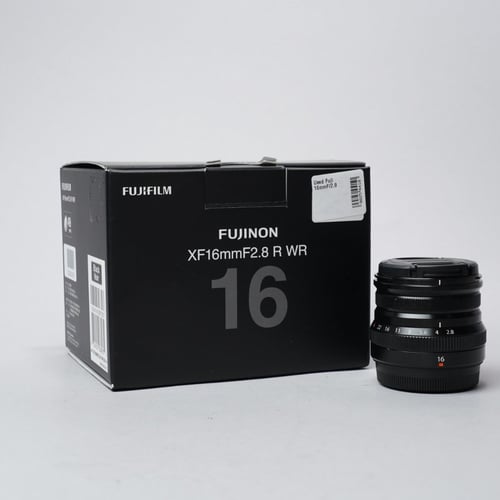Fuji 16mm f/2.8 R WR Lens w/Original Box