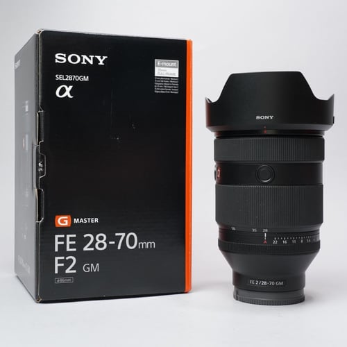 Sony 28-70mm F/2 GM Lens w/Original Box