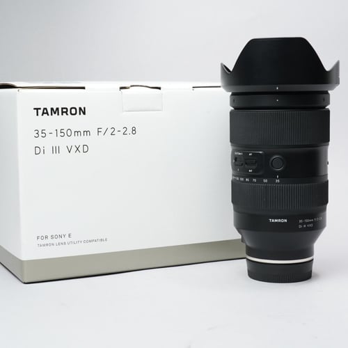View Tamron 35-150mm f/2-2.8 Di III VXD for Sony E Tamron 35-150mm f/2-2.8 Di III VXD for Sony E