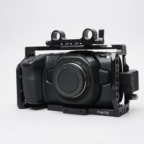 Blackmagic Pocket Cinema 4K w/ Cage - MFT Mount