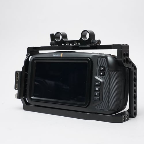 thumbnail-2 for Blackmagic Pocket Cinema 4K w/ Cage - MFT Mount