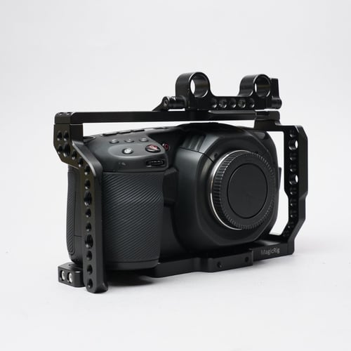 thumbnail-3 for Blackmagic Pocket Cinema 4K w/ Cage - MFT Mount