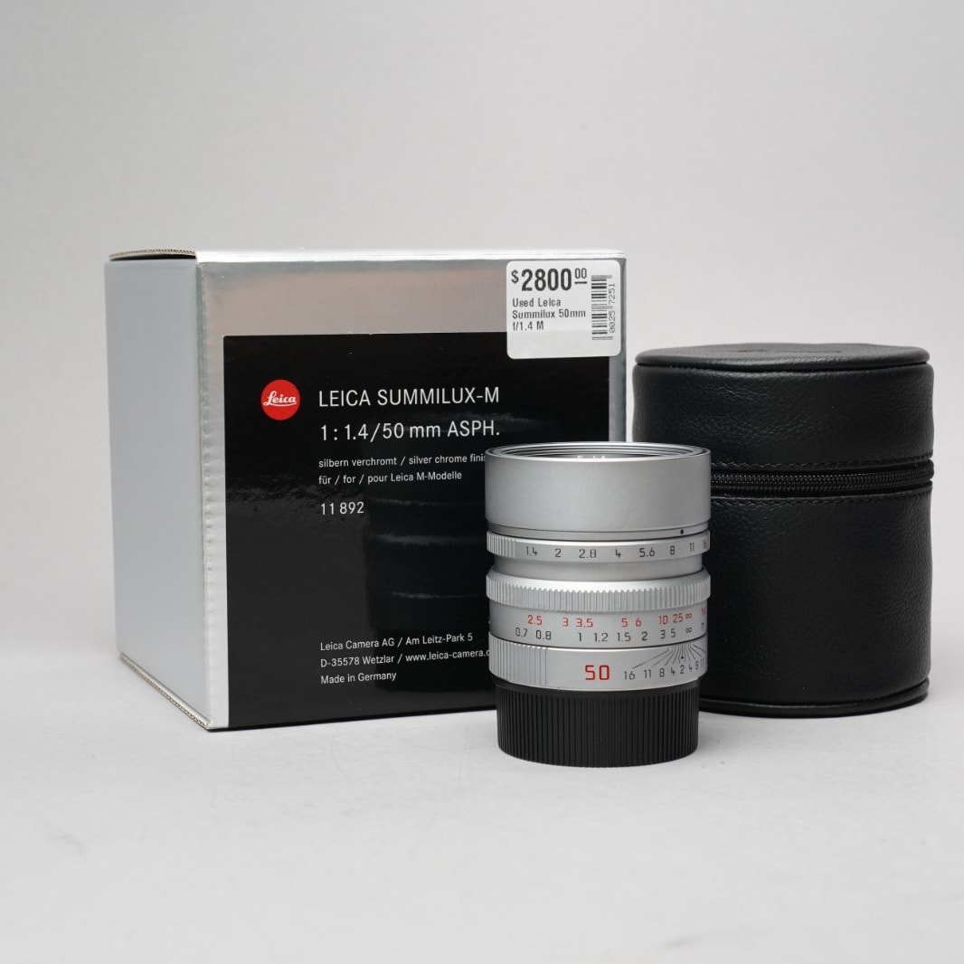 Leica Summilux 50mm f/1.4 M