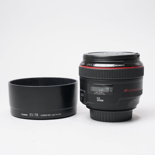 View Canon EF 50mm f/1.2 L USM Canon EF 50mm f/1.2 L USM