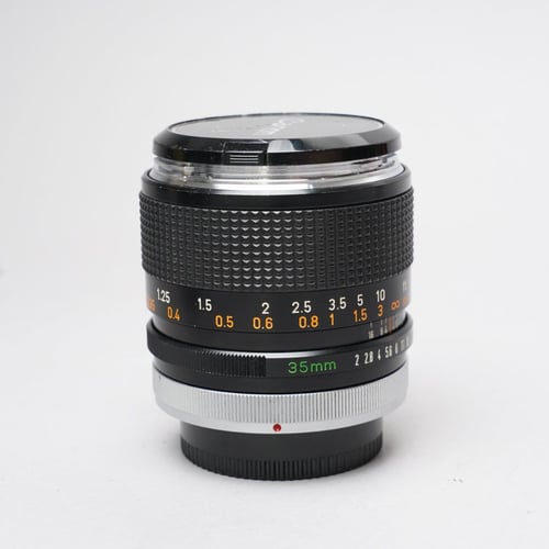 Canon FD 35mm F/2 Concave "O"